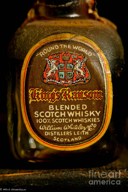 Scotch Whisky Art Print featuring the photograph Scotch Whisky by Mitch Shindelbower