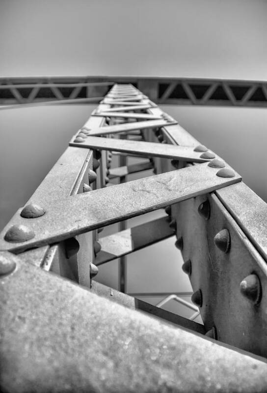 Support Beam Art Print featuring the photograph Supporting Structure by Bill and Linda Tiepelman