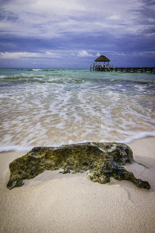 Rivera Maya Art Print featuring the photograph Tide by Chris Multop