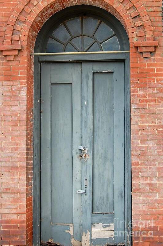 Door Art Print featuring the photograph Unwelcome by Anjanette Douglas