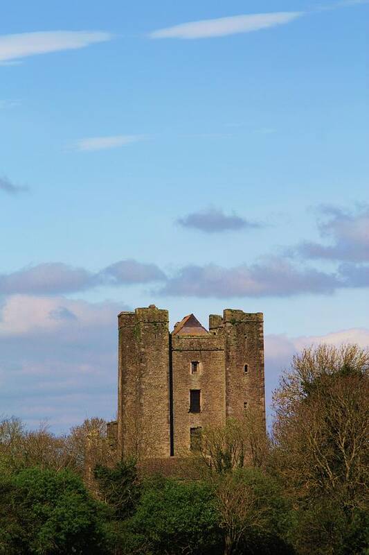Castle Art Print featuring the photograph Dunsoghly Castle by Martina Fagan