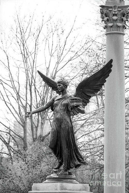 Ball State University Art Print featuring the photograph Ball State University Beneficence by University Icons