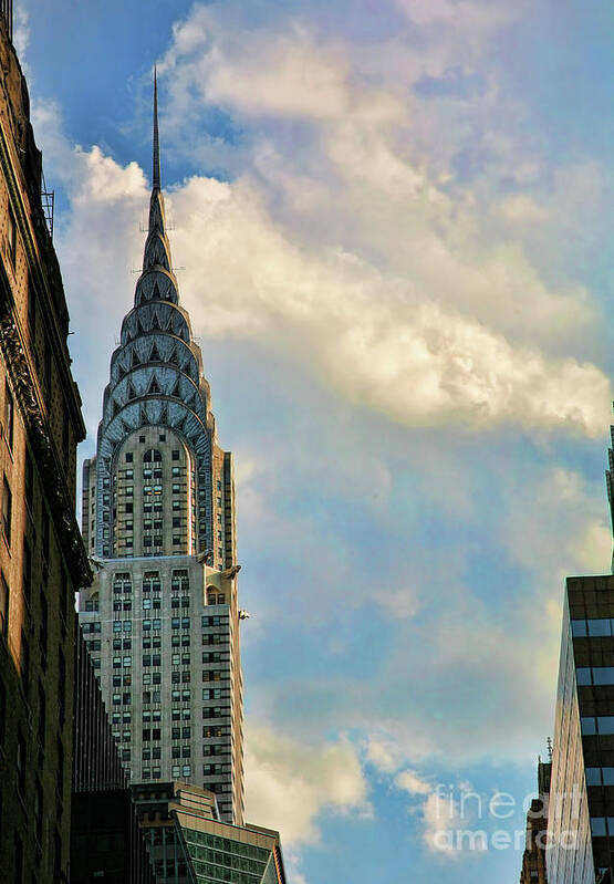Chrysler Building Art Print featuring the photograph Chrysler Building NYC #1 by Chuck Kuhn