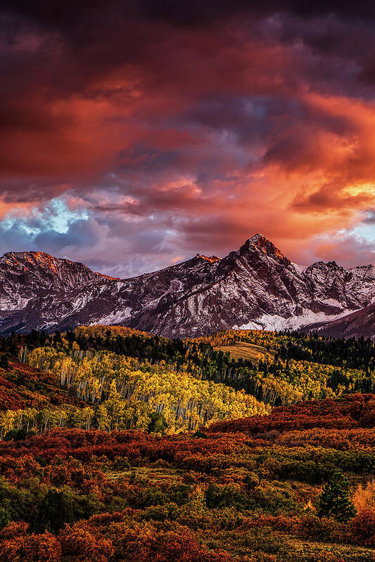 Mountain Art Print featuring the photograph Colorado Autumn #1 by Andrew Soundarajan