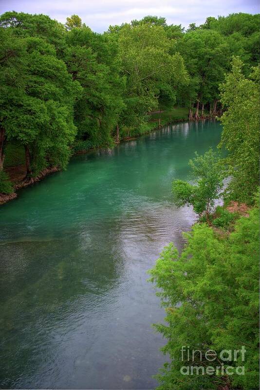 New Braunfels Art Print featuring the photograph Guadeloupe River #2 by Kelly Wade