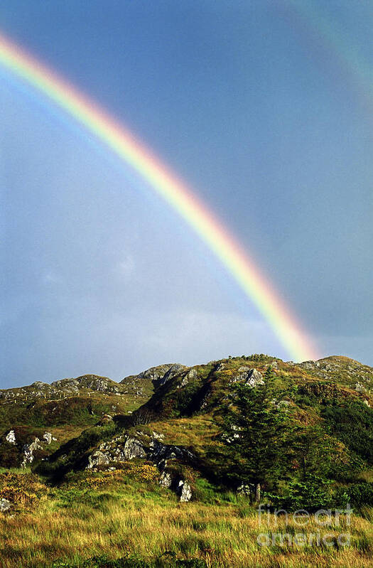 Rainbow Art Print featuring the photograph Irish Rainbow #1 by John Greim