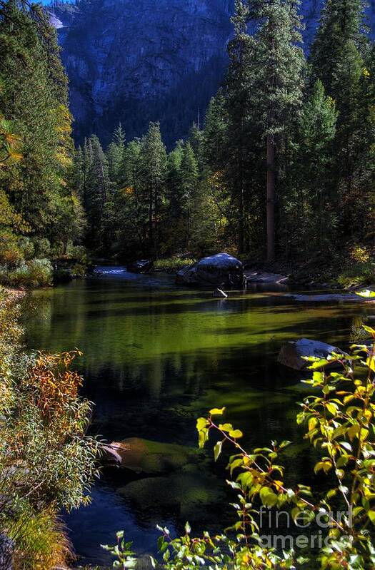 Yosemite Art Print featuring the photograph Merced River #1 by Alex Morales