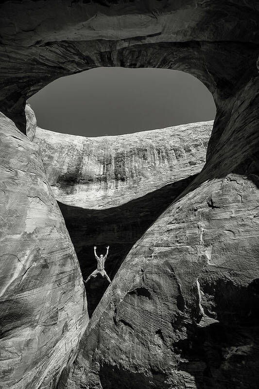 Adventure Art Print featuring the photograph Teardrop Arch #1 by Whit Richardson