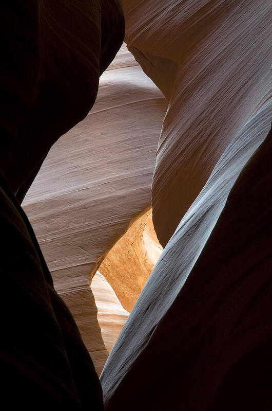 antelope Canyon Art Print featuring the photograph Antelope Canyon by Mike Irwin