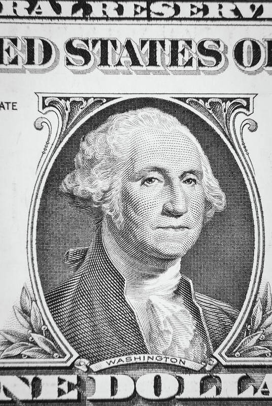 George Washington Art Print featuring the photograph George Washington #2 by Les Cunliffe