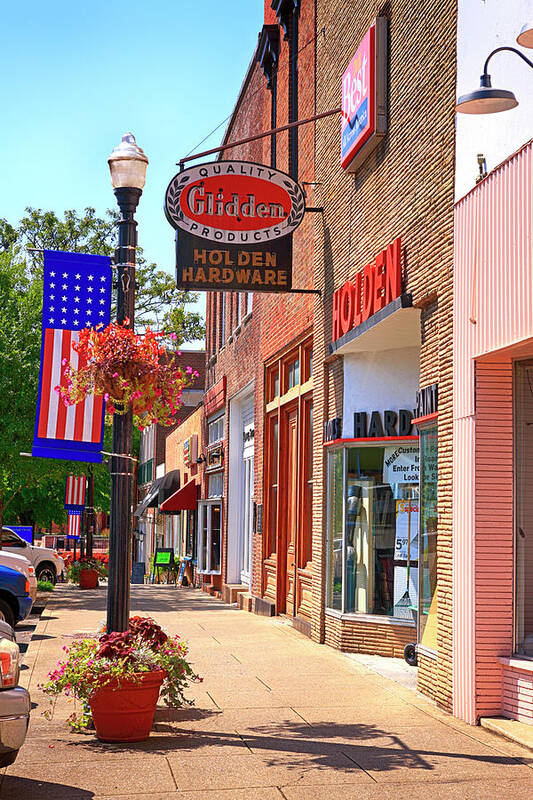 Stores Art Print featuring the photograph Murfreesboro TN, USA #3 by Chris Smith
