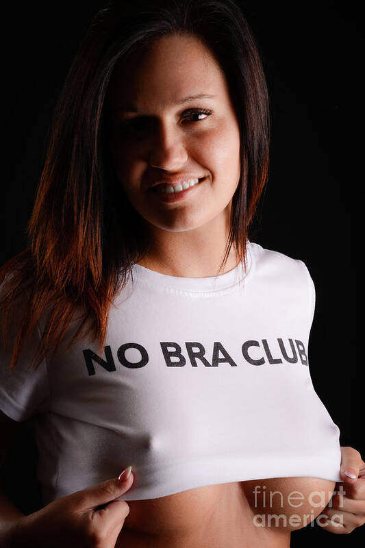 No Bra Club #3 Art Print by Jt PhotoDesign - Pixels