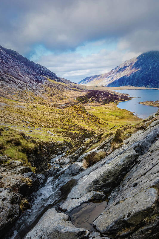  Art Print featuring the photograph A Portrait of Snowdonia by Nick Bywater