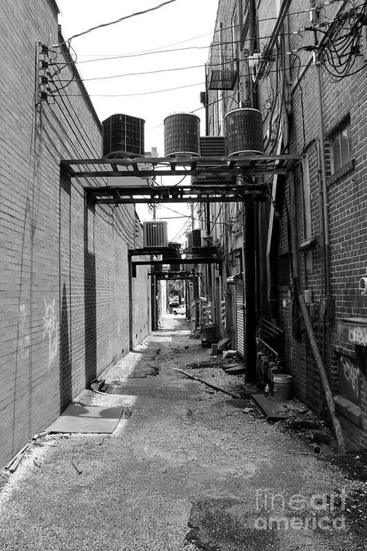 Photo For Sale Art Print featuring the photograph Air Conditioner Alley by Robert Wilder Jr