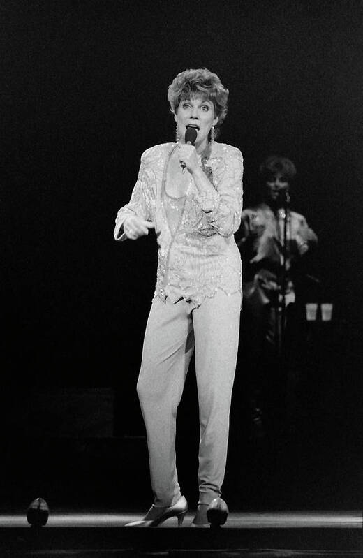 Music Art Print featuring the photograph Anne Murray at the Music Hall by Mike Martin