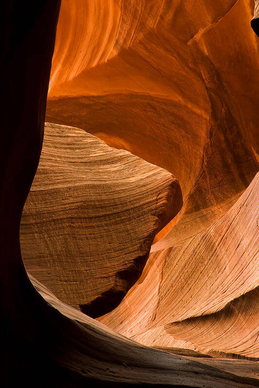 3scape Photos Art Print featuring the photograph Antelope Canyon No 3 by Adam Romanowicz