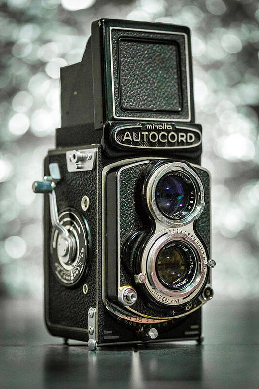 Minolta Art Print featuring the photograph Autocord by Keith Hawley