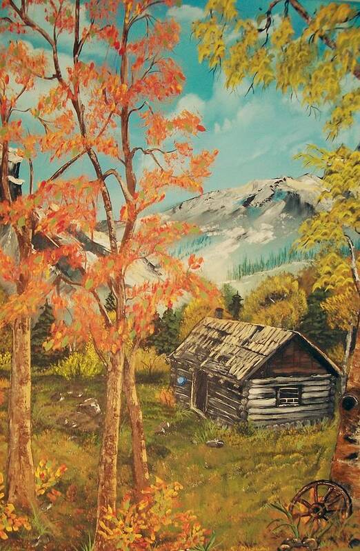 Autumn Art Print featuring the painting Autumn Memories by Sharon Duguay