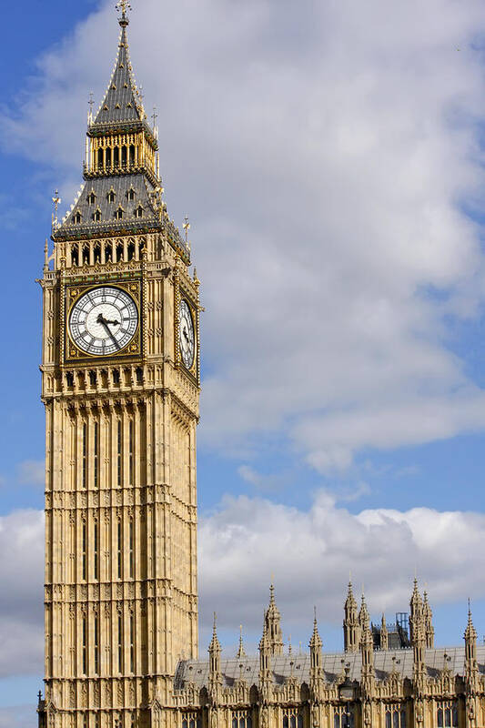 Big Ben Art Print featuring the photograph Big Ben by KG Thienemann