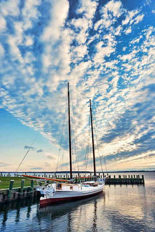  Art Print featuring the photograph Bugeye - Chesapeake Maritime Museum by Dana Sohr