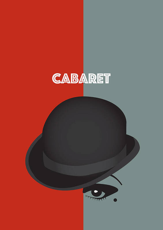 Movie Poster Art Print featuring the digital art Cabaret - Alternative Movie Poster by Movie Poster Boy