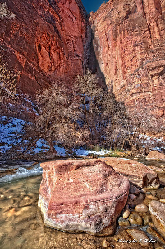 Christopher Holmes Photography Art Print featuring the photograph Canyon Corner by Christopher Holmes
