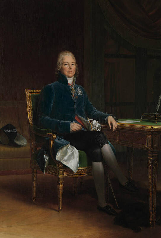 18th Century Art Art Print featuring the painting Charles Maurice de Talleyrand Perigord by Francois Gerard