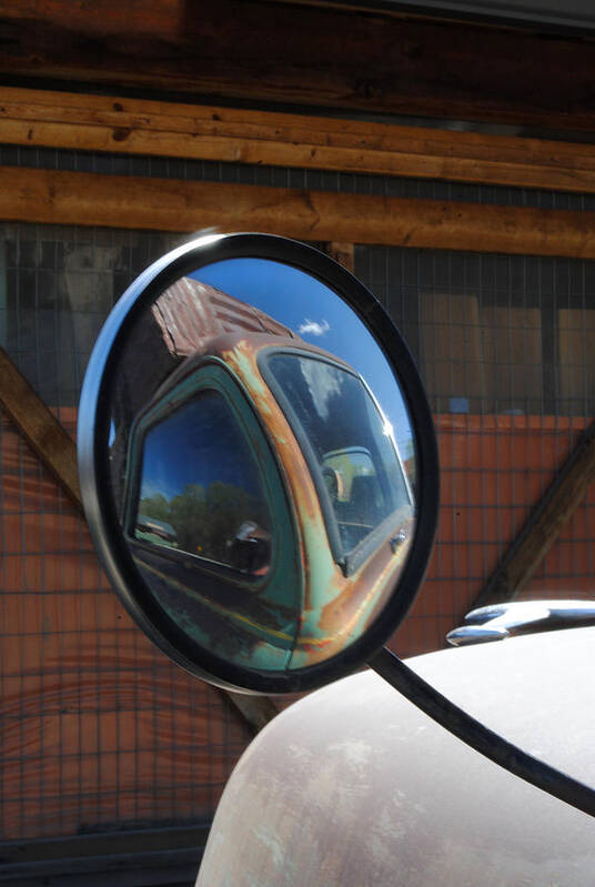 Chevrolet Art Print featuring the photograph Chevy 3600 Mirror by Glory Ann Penington