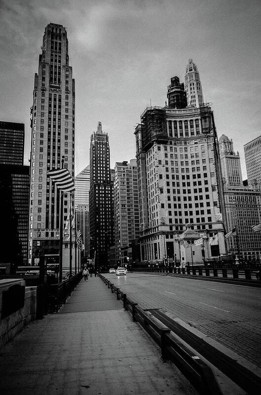 Chicago Art Print featuring the photograph Chi Strolling by D Justin Johns