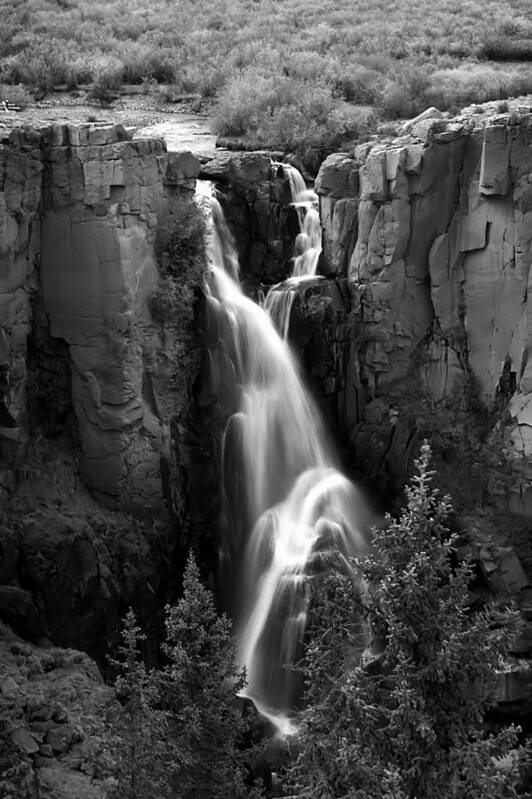 Clear Art Print featuring the photograph Clear Creek Falls by Farol Tomson