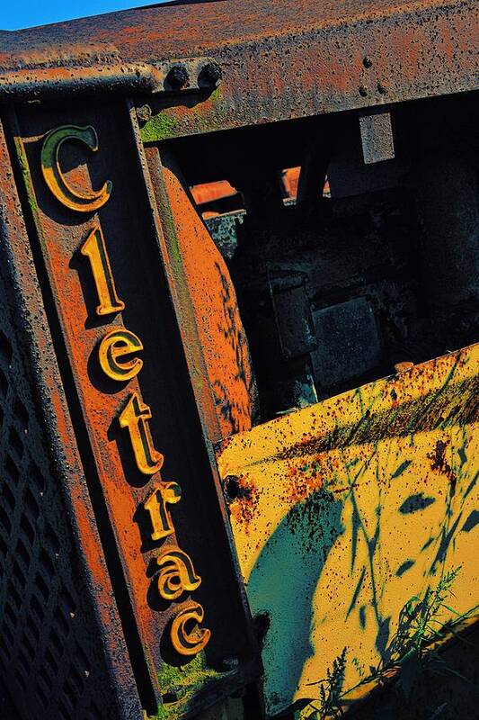 Cletrac Art Print featuring the photograph Cletrac Crawler Tractor by Michelle Calkins