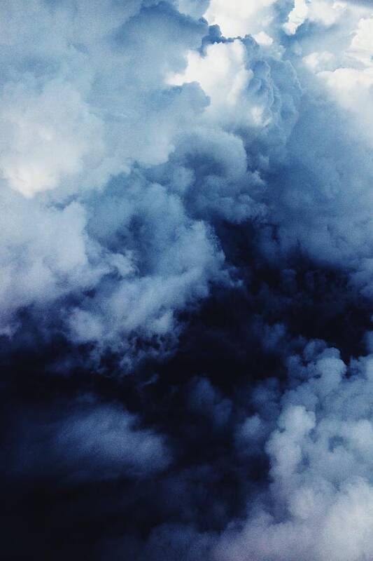  Art Print featuring the photograph Clouds by AJ Trela