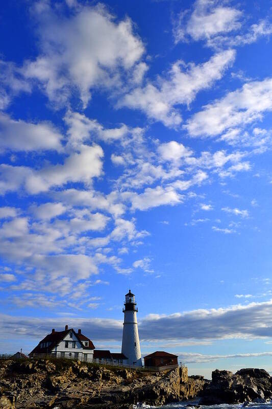 Maine Art Print featuring the photograph Clouds by Colleen Phaedra