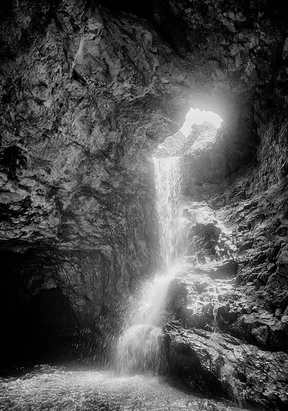 Napali Coast Art Print featuring the photograph Coastal Cave by Jason Wolters