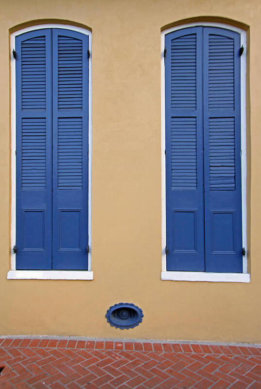 Symmetry Art Print featuring the photograph Colorful French Quarter by Juergen Roth