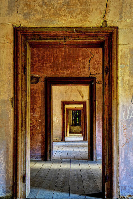 Doorway Art Print featuring the photograph Doorways by Ivan Slosar