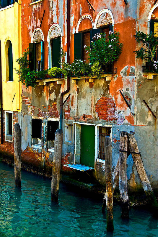 Venice Art Print featuring the photograph Empty Dock by Harry Spitz