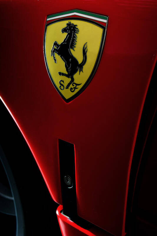 Ferrari Art Print featuring the photograph F40 Prancing Horse by ItzKirb Photography