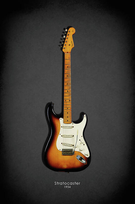 #faatoppicks Art Print featuring the photograph Fender Stratocaster 54 by Mark Rogan