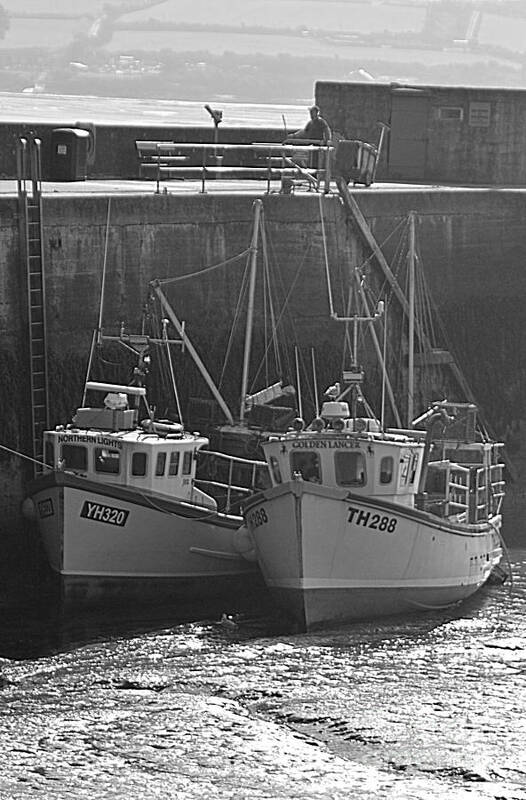 Fishing Boats Art Print featuring the photograph Fishing Boats by Andy Thompson