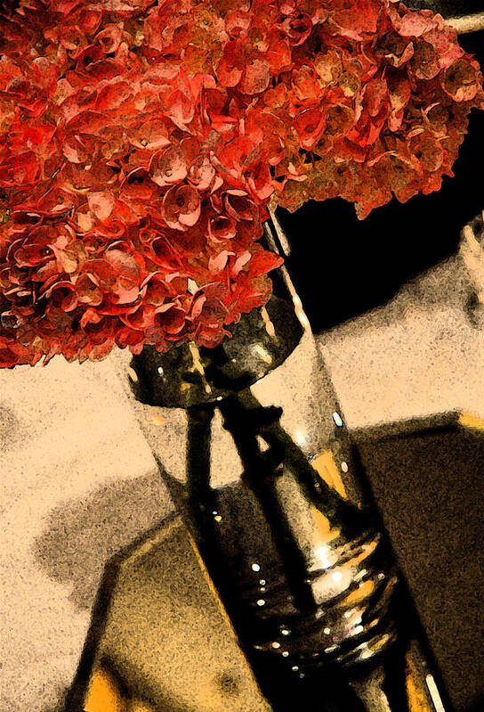 Flower Arrangements Art Print featuring the photograph Flower Arrangements by Michael Albright