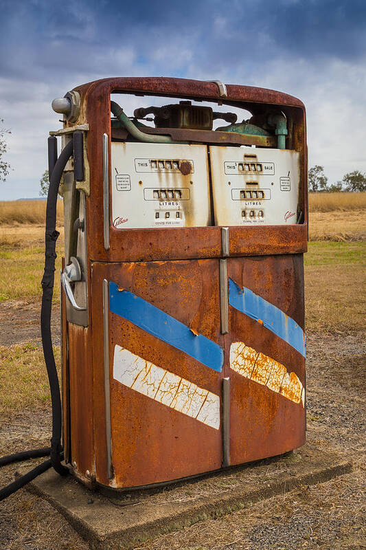Fuel Pump Art Print featuring the photograph Fuel Pump by Keith Hawley