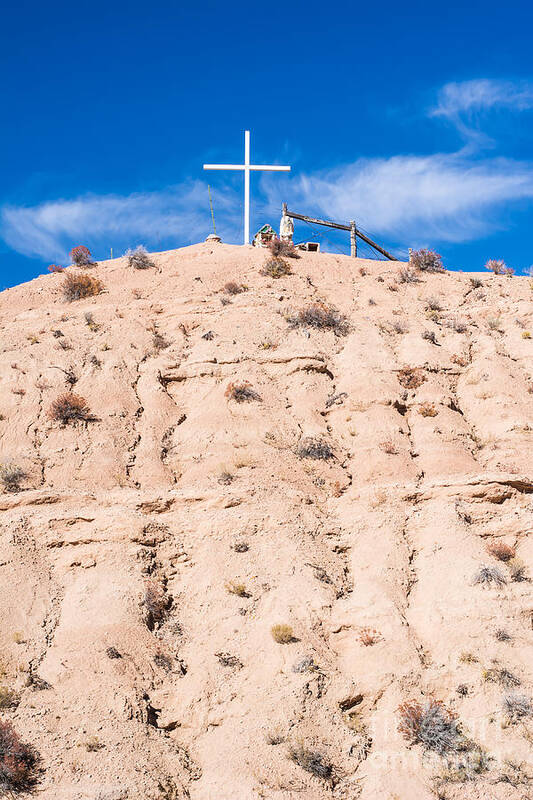 New Mexico Art Print featuring the photograph God is Only a Prayer Away by John Greco