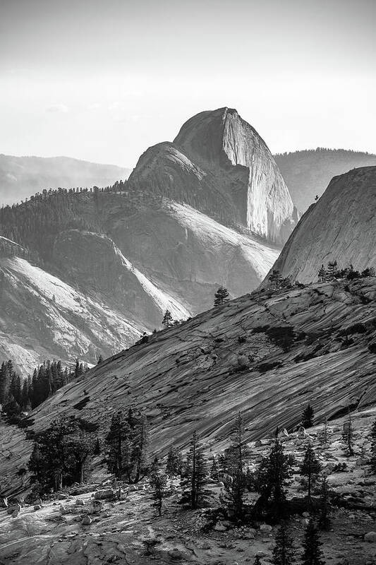 Landscape Art Print featuring the photograph Half Dome II by Davorin Mance
