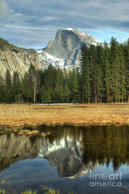 Half Dome Art Print featuring the photograph Half Dome by Marc Bittan