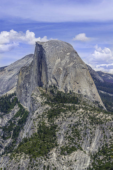 Yosemite Art Print featuring the photograph Half Dome Thumb by Phil Abrams