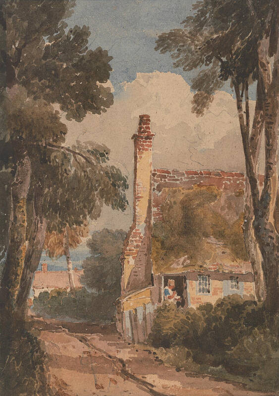 19th Century Art Art Print featuring the painting Harborne by David Cox