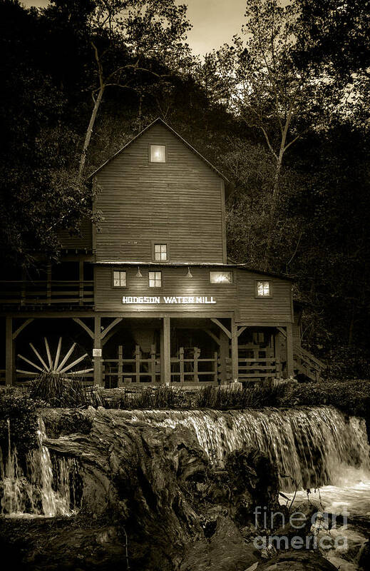 Missouri Art Print featuring the photograph Hodgson Gristmill by Robert Frederick
