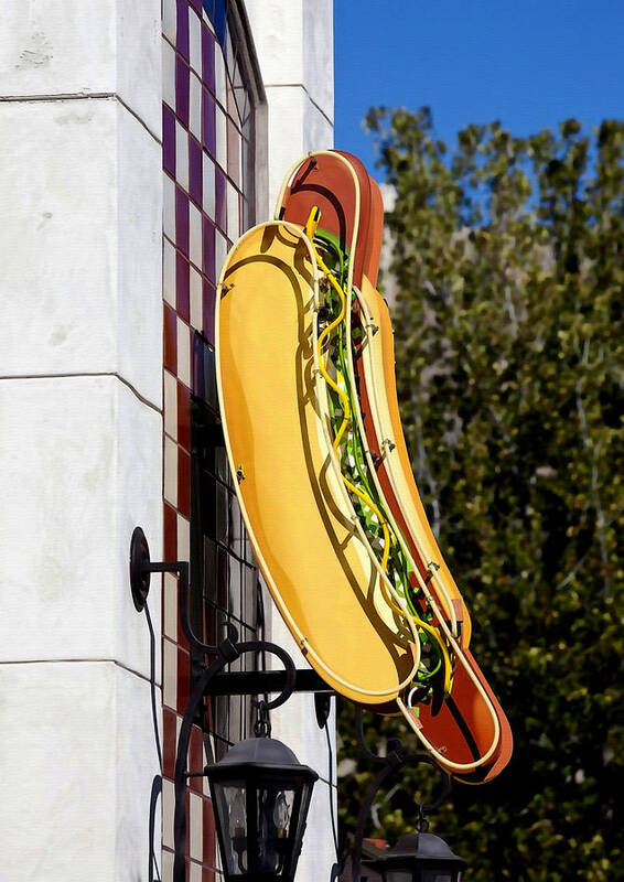 Hot Dogs Art Print featuring the photograph Hot Dogs by Art Block Collections