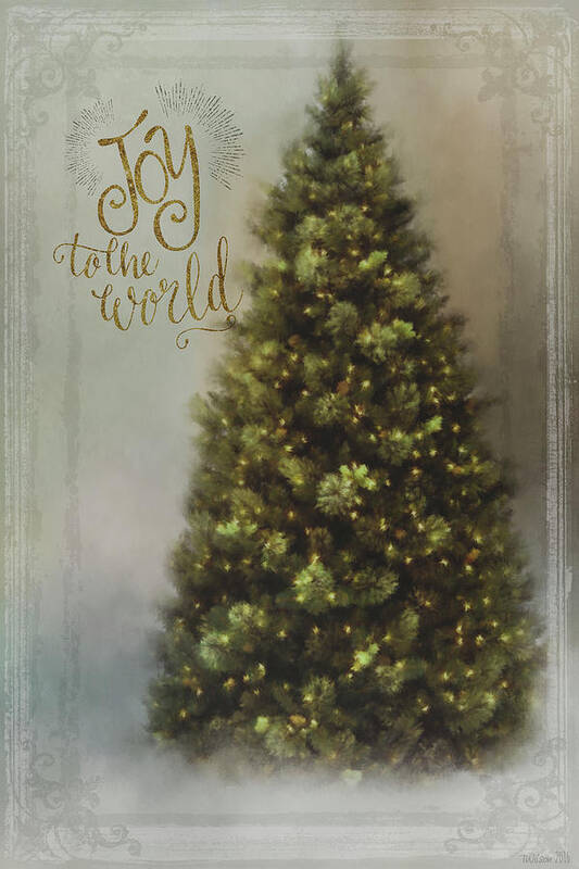 Seasonal Art Print featuring the photograph Joy to the World by Teresa Wilson